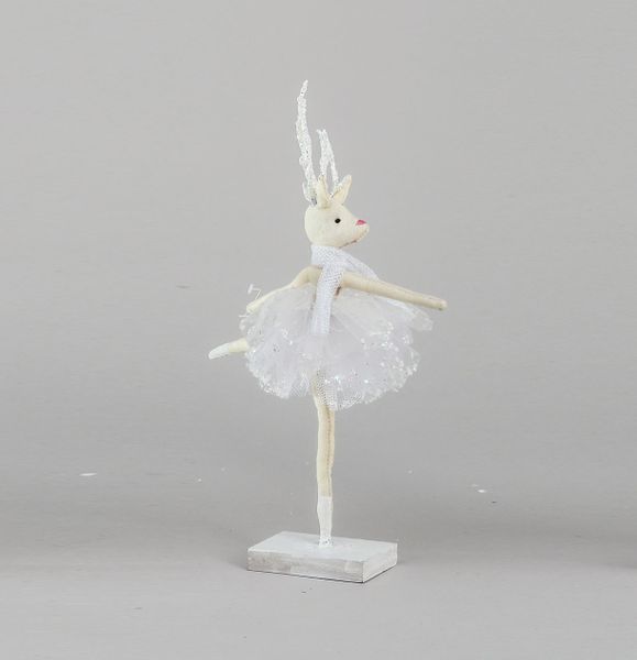 32cm Fabric Moose Ballerina