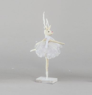 32cm Fabric Moose Ballerina