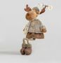 71cm Plush Floppy Leg Moose Brown