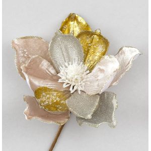 56cm Plush Magnolia Champagne