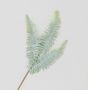 60cm Frosted Fern Spray Green
