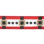 2.5" X 10Y Double Wired Santa Belt Ribbon Garland