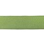 2.5" X 10Y Double Wired Glitter Touched Green Cloth Ribbon Garland