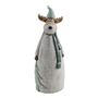 Reindeer Ornament with Hat and Scarf Small 14x11x38.7cm
