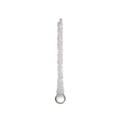 Glass Icicle 16Cm