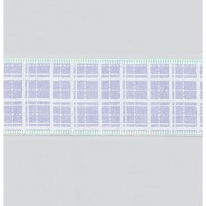 2.5"x10Y Box Check Ribbon Lilac