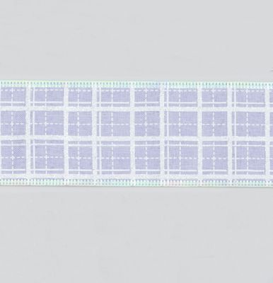 2.5"x10Y Box Check Ribbon Lilac