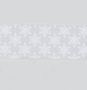 2.5"x10Y Snowflake Ribbon Lilac