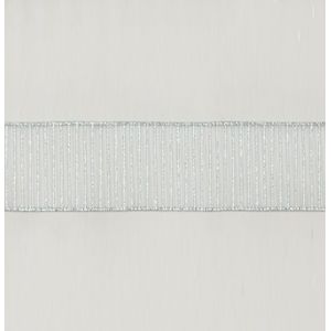 2.5"x10Y Stripe Pattern Silver