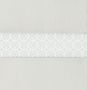 2.5"x10Y Pattern Ribbon Silver