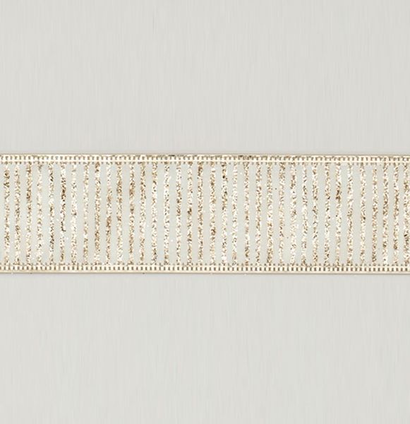 1.5"x10Y Glitter Stripe Ribbon Chm
