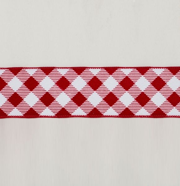 2.5"x5Y Check Pattern Ribbon R/W