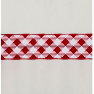 2.5"x5Y Check Pattern Ribbon R/W