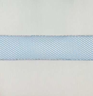 2.5"x5Y Lattice Pattern Light Blue