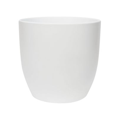 506358-Wilko Indoor Planter White 19cm