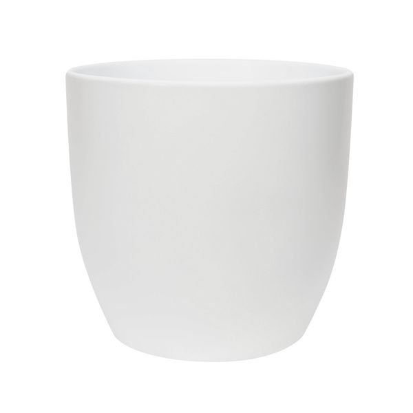 506358-Wilko Indoor Planter White 19cm