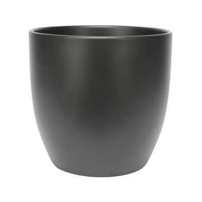 506367-Wilko Indoor Planter Black 19cm