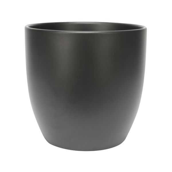 506367-Wilko Indoor Planter Black 19cm