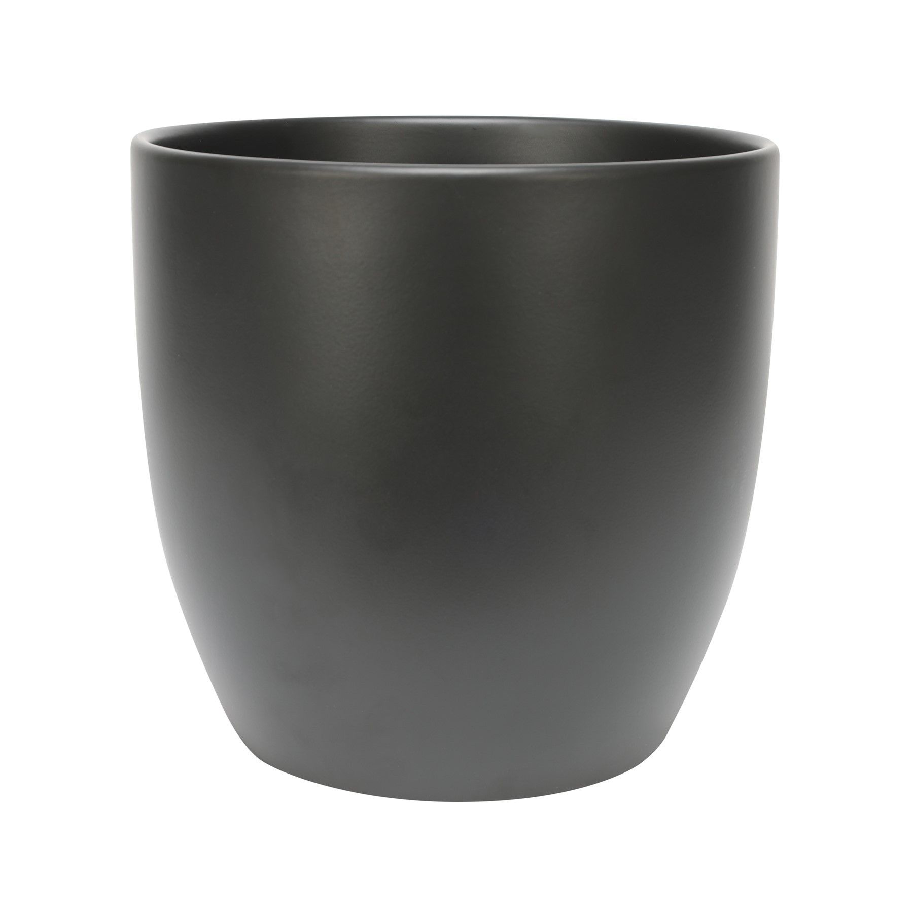506367-Wilko Indoor Planter Black 19cm