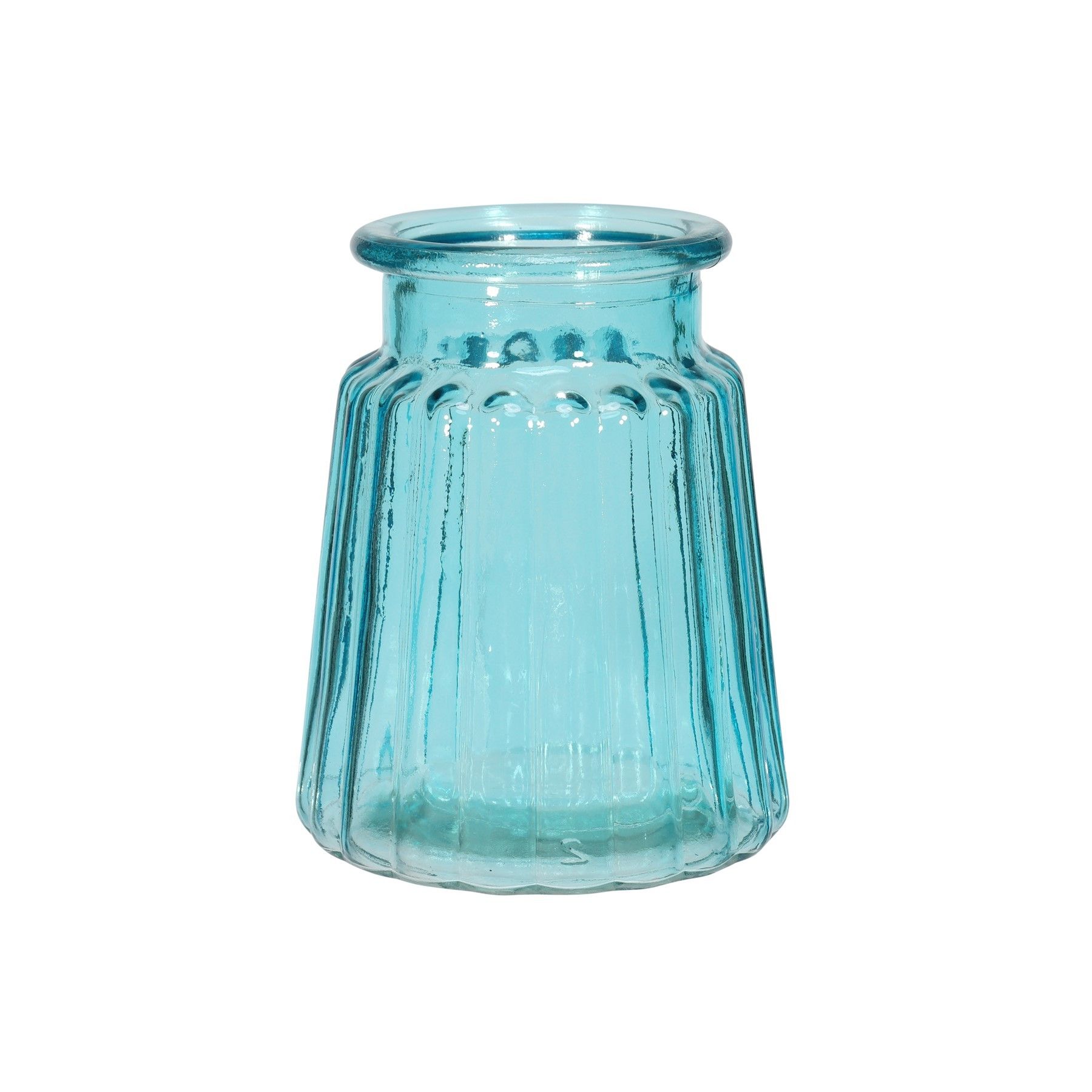 12cm Oscar Vase assorted  - Blue