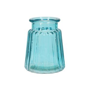 12cm Oscar Vase assorted  - Blue
