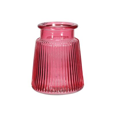 12cm Oscar Vase assorted  - Pink