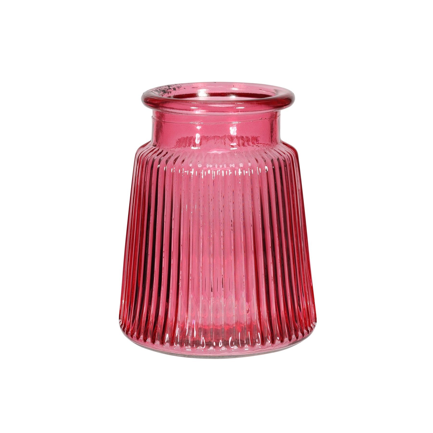 12cm Oscar Vase assorted  - Pink
