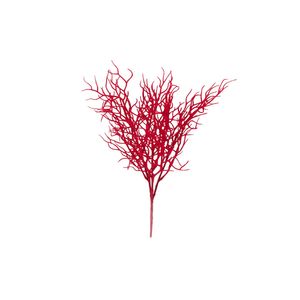 Artificial Plastic Twig Spray - Red -H45cm