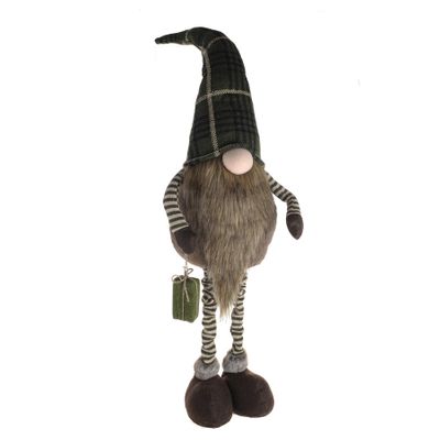 Standing Gonk Holding Bag With Telescopic Legs 27x18x125Cm