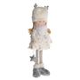 Standing Fairy White & Silver 45Cm