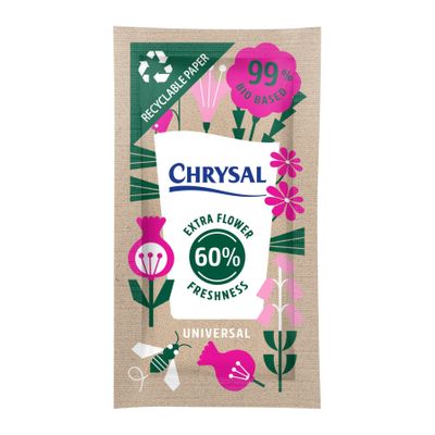 Chrysal Bio Based Univ. paper sachet 1000*1L INT