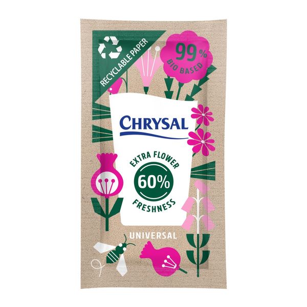 Chrysal Bio Based Univ. paper sachet 1000*1L INT