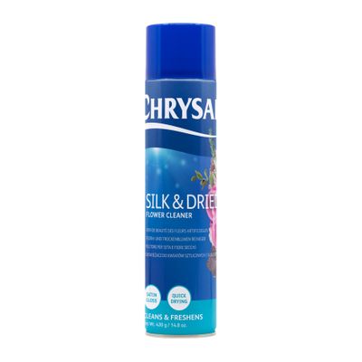Chrysal Silk & Dried Flower Cleaner aerosol 12*0.5L INT
