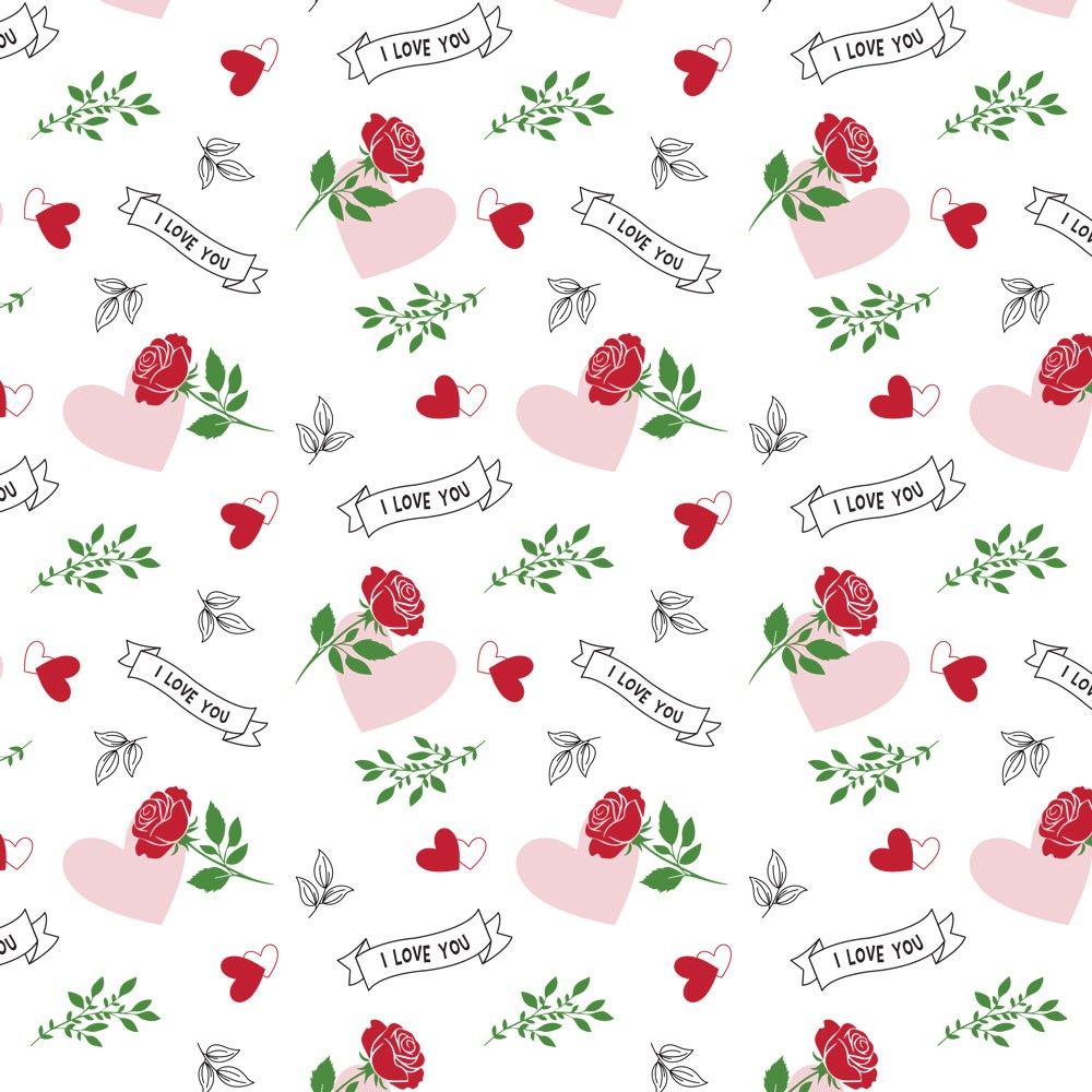 I Love You Hearts and Roses Cello