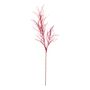 Artificial Plastic Twiggy Stem - Red - H129cm