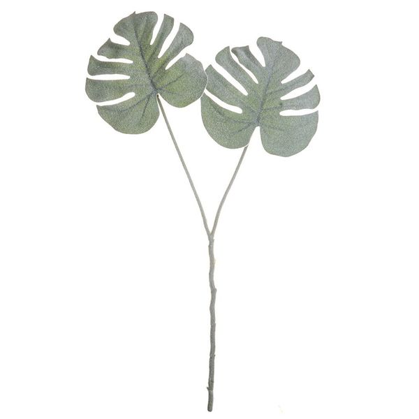 Frosted Split Philo 2 Leaf Spray