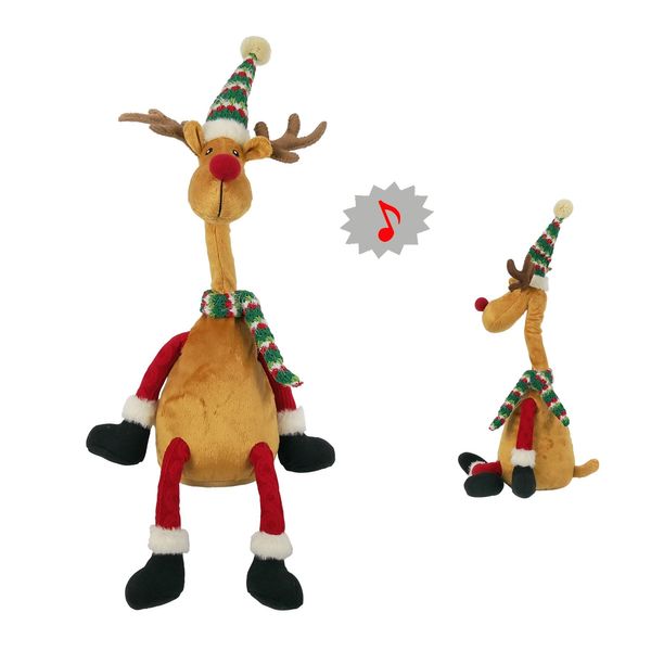 Moose Singing 20x11.25x53.75cm