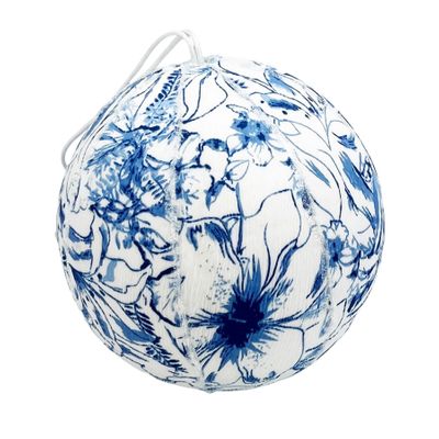 Delftware Bauble Blue and White 15cm