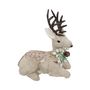 Deer Lying down Acorn & Berries 23x14x26cm