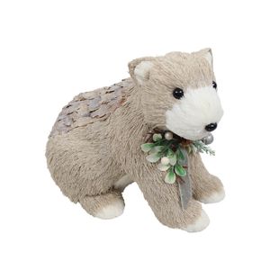 Polar Bear Sitting 23x15x20cm