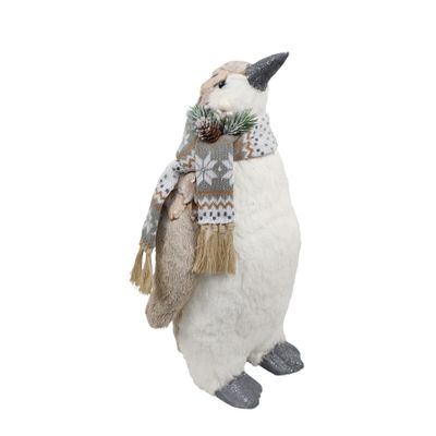 Penquin with scarf Large 26x22x43cm