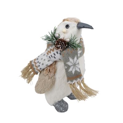 Penquin with scarf Small 13x16x23cm