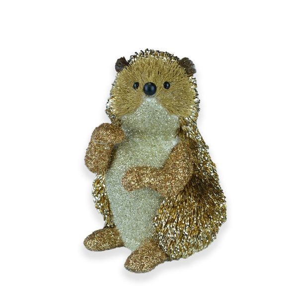 Hedgehog Gold 17x15x23cm