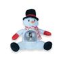Plush Snowman with Snow Globe