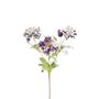 Christmas Rose Spray Purple 66cm