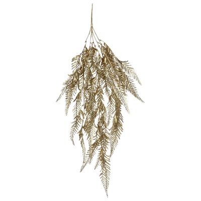 Trailing Fern leaf Gold - 80cm