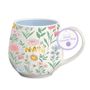 Nan Slogan Floral Mug