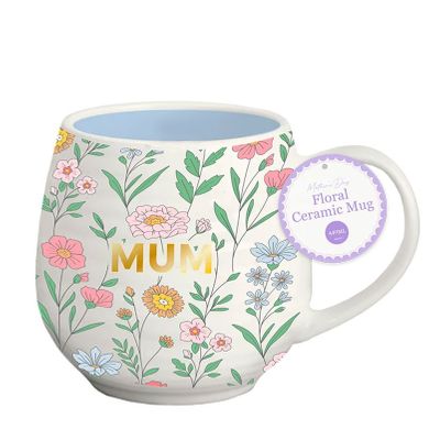 Mum Floral Ceramic Mug