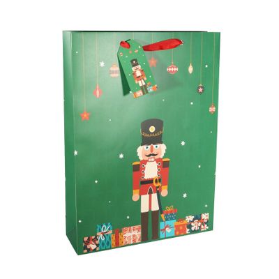 Gift Bag Nutcracker XL - 45.5x33cm