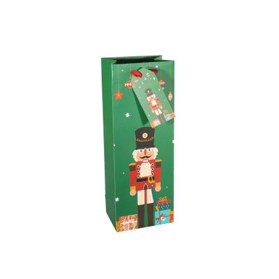 Gift Bag Nutcracker - Bottle Bag